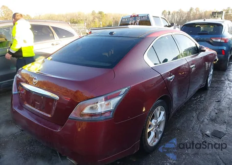 2012 Nissan Maxima 3.5 Sv из США, поврежденный, VIN 1N4AA5AP9CC829216